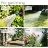 imageAQUASTAR AS73371 7Pattern Rear Trigger Nozzle Orange Hose Water Sprayer Lawn Yard GardenBlue