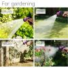 imageAQUASTAR AS73371 7Pattern Rear Trigger Nozzle Orange Hose Water Sprayer Lawn Yard GardenPurple