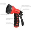 imageAQUASTAR AS73371 7Pattern Rear Trigger Nozzle Orange Hose Water Sprayer Lawn Yard GardenRed