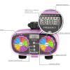 imageAQUASTAR TwoZone Hose Watering Timer Yellow Automatic Irrigation for Lawn Garden Yard Two OutletsPurple