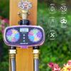 imageAQUASTAR TwoZone Hose Watering Timer Yellow Automatic Irrigation for Lawn Garden Yard Two OutletsPurple