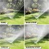 imageAquastar 15125 8Patt Turret SprinklerPurple Circular Lawn Sprinkler Garden Sprinklers Small Yard Water SprinklerGreen