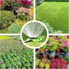 imageAquastar 15125 8Patt Turret SprinklerPurple Circular Lawn Sprinkler Garden Sprinklers Small Yard Water SprinklerGreen