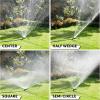 imageAquastar 15125 8Patt Turret SprinklerPurple Circular Lawn Sprinkler Garden Sprinklers Small Yard Water SprinklerGreen