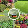 imageAquastar 15125 8Patt Turret SprinklerPurple Circular Lawn Sprinkler Garden Sprinklers Small Yard Water SprinklerOrange