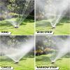 imageAquastar 15125 8Patt Turret SprinklerPurple Circular Lawn Sprinkler Garden Sprinklers Small Yard Water SprinklerPurple