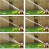 imageEden 16039 Adjustable 6Pattern Mobile Rotary Gear Drive Lawn ampamp Garden Sprinkler HeadSprinkler Head