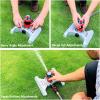 imageEden 16039 Adjustable 6Pattern Mobile Rotary Gear Drive Lawn ampamp Garden Sprinkler HeadSprinkler Head