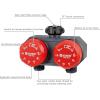 imageEden 25124 2Zone Mechanical Watering Timer Red Grey2Zone