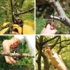 imageEden 39000 Heavy Duty Adjustable Anvil Pruning Shears for Gardening Hand Pruners Stem Cutter Branch Trimmer Garden ClippersAdjustable