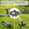 imageEden 93411 1Zone Digital Water Timer with LCD Display  Programmable Sprinkler System Manual Watering Rain Delay and Moisture Sensor Compatibility4 Zone