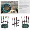 imageEden 94051 Rubber Garden Hose 12 in x 50 ft DIY Hose Set50 feet x 12 inch