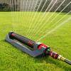 imageEden 94112 3Way Turbo Oscillating Sprinkler for Large Yard and Lawn WQuick Connect Starter Set Covers up to 4499 sq ft