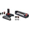 imageEden 94124 Multi Pattern Turbo Gear Drive Sprinkler Plus Misting System with Quick Connect Set 360 Degree CoverageOn Sled Base