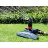 imageEden 94124 Multi Pattern Turbo Gear Drive Sprinkler Plus Misting System with Quick Connect Set 360 Degree CoverageOn Sled Base