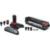 imageEden 94124 Multi Pattern Turbo Gear Drive Sprinkler Plus Misting System with Quick Connect Set 360 Degree CoverageOn Sled Base