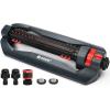 imageEden 94124 Multi Pattern Turbo Gear Drive Sprinkler Plus Misting System with Quick Connect Set 360 Degree CoverageOn Sled Base