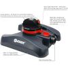 imageEden 94134 2Pattern Turbo Gear Drive Sprinkler for Yard wQuick Connect Starter Kit Flow Control with Removable Filter 360 Degree Coverage2 Pattern with Filter Washer