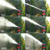 imageEden 94156 PRO Metal Telescoping Tripod Adjustable 6Pattern Mobile Rotary Gear Drive Garden Sprinkler for Yard WPremium Quick Connect Starter SetTelescoping Metal Tripod