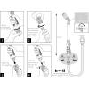 imageEden 94625 Pro Metal 4Pattern ThumbControl Turbo Extension Watering WandPro Metal 18