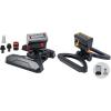 imageEden 95124 Adjustable 4Way Mini Turbo Oscillating Sprinkler WQuick Connect Starter Set Covers up to 4069 sq ft Heavy Weight BaseOscillating