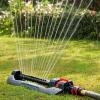 imageEden 96213 Lawn ampamp Garden Essential Oscillating Sprinkler  Water Sprinkler for YardCovers up to 3600 sq ft Heavy Weight Base16 Nozzles with Flow and Range Control