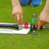 imageEden 96213 Lawn ampamp Garden Essential Oscillating Sprinkler  Water Sprinkler for YardCovers up to 3600 sq ft Heavy Weight Base18 Nozzles Metal with Range Control