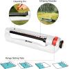 imageEden 96213 Lawn ampamp Garden Essential Oscillating Sprinkler  Water Sprinkler for YardCovers up to 3600 sq ft Heavy Weight Base18 Nozzles Metal with Range Control