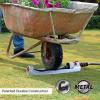 imageEden 96213 Lawn ampamp Garden Essential Oscillating Sprinkler  Water Sprinkler for YardCovers up to 3600 sq ft Heavy Weight Base20 Nozzles Metal with Flow and Range Control