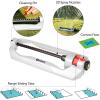 imageEden 96213 Lawn ampamp Garden Essential Oscillating Sprinkler  Water Sprinkler for YardCovers up to 3600 sq ft Heavy Weight Base20 Nozzles Metal with Flow and Range Control