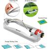 imageEden 96216 Heavy Duty Metal 3Way Oscillating Sprinkler for Large Lawn and Garden WQuick Connect Starter SetWith Flow Control