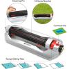 imageEden 96216 Heavy Duty Metal 3Way Oscillating Sprinkler for Large Lawn and Garden WQuick Connect Starter SetWith Triple Nozzle Switches