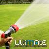 imageEden 96806 Heavy Duty Metal Fireman Hose Nozzle Water Nozzle w 7 Spray Patterns High Pressure Garden Hose Sprayer w Quick Connect Set for Watering PlantsGarden Lawn