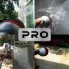 imageEden 96845 Pro Metal ThumbControl Straight 4Pattern Turbo Nozzle WQuick Connector Starter Set High Pressure Garden Sprayer for Hose6Pattern Straight