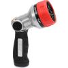 imageEden 96845 Pro Metal ThumbControl Straight 4Pattern Turbo Nozzle WQuick Connector Starter Set High Pressure Garden Sprayer for Hose7 Pattern