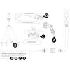 imageEden 99909 Quick Connect Starter Kit Acrylonitrile Butadiene Styrene 9 pc Set4pc Set