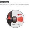imageEden DIY Garden Hose and Faucet Connector  10Piece Set Model99910 Red Black