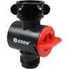 imageEden 20138 Inline Water Filter for Garden Hoses and Tools  AntiRust 50 Mesh Stainless Steel Screen Easy Install High Flow 11 GPM Max Pressure 120 PSI Protects from Sediment
