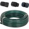 imageEden 94051 Rubber Garden Hose 12 in x 50 ft DIY Hose Set50 feet x 12 inch