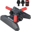 imageEden 94141 Adjustable 360 Revolving Sprinkler for Lawn and Garden  15 Nozzles 5quot Riser Spike BaseOn Weighted Base