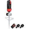 imageEden 94143 MultiPattern Sprinkler Plus OneDirection Misting System with Metal Sprike Set Gear Drive Heavy Duty Gardening Watering System GardenampampLawns 5 Pattern Coverage up to 3737sqft