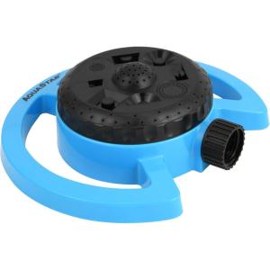 imageAquastar 15125 8Patt Turret SprinklerPurple Circular Lawn Sprinkler Garden Sprinklers Small Yard Water SprinklerBlue