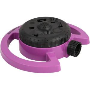 imageAquastar 15125 8Patt Turret SprinklerPurple Circular Lawn Sprinkler Garden Sprinklers Small Yard Water SprinklerPurple