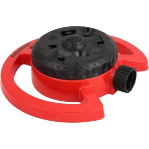 imageAquastar 15125 8Patt Turret SprinklerPurple Circular Lawn Sprinkler Garden Sprinklers Small Yard Water SprinklerRed