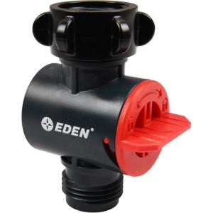 imageEden 20138 Inline Water Filter for Garden Hoses and Tools  AntiRust 50 Mesh Stainless Steel Screen Easy Install High Flow 11 GPM Max Pressure 120 PSI Protects from Sediment