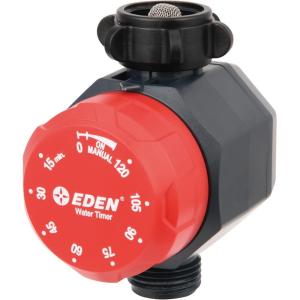 imageEden 25124 2Zone Mechanical Watering Timer Red Grey1Zone