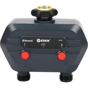 imageEden 25442 Bluetooth Smart Water Timer Compatible with Wireless Soil Moisture SensorOriginal Version