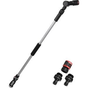 imageEden 94621 Pro Metal 4Pattern 18 ThumbControl Turbo Watering WandPro Metal 40 to 66