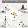imageEden 16032 Brass Impact Sprinkler Heavy Duty Sprinkler Head Adjustable 0360 Degrees Pattern Watering Sprinklers for Yard Lawn and Grass Irrigation