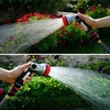 image:imageEden 94050 50 Ft Hose and Metal Shower Nozzle Bundle WQuick Connect Starter Set DIY Gardening Tools